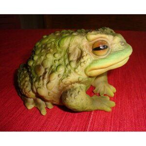 New Frog Toad Sculptures Garden Statues Yard Art Resin Decorations Outdoor